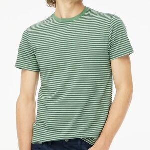 J. Crew Men's Striped T-shirt New Size Large